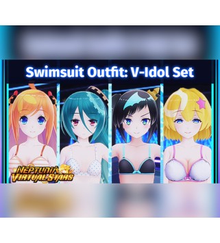 Neptunia Virtual Stars - Swimsuit Outfit: V-Idol Set DLC Steam Key EUROPE